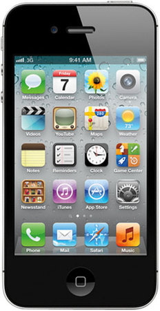 Смартфон APPLE iPhone 4S 16GB Black - Кизилюрт