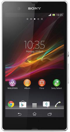 Смартфон Sony Xperia Z White - Кизилюрт